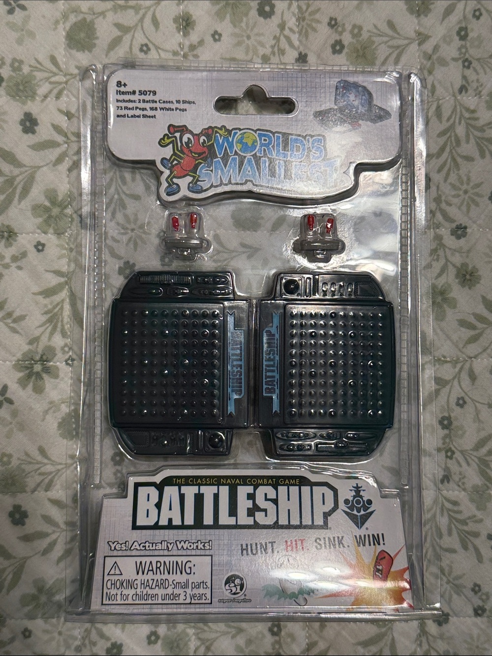 Battleship Travel Game - Black